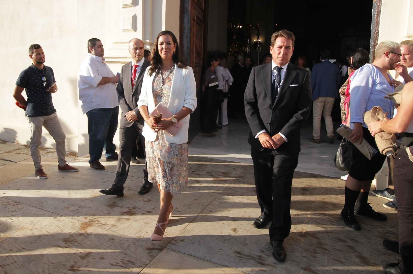 Imágenes del Señor de Pasión en la procesión del centenario de la hermandad