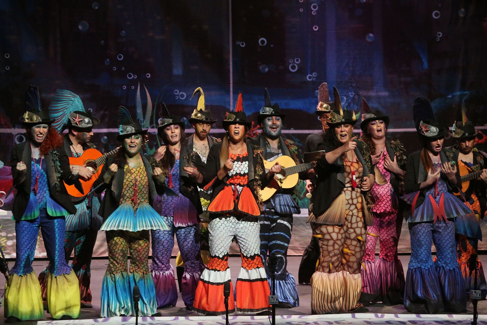 Quinto día de preliminares del Carnaval Colombino en imágenes