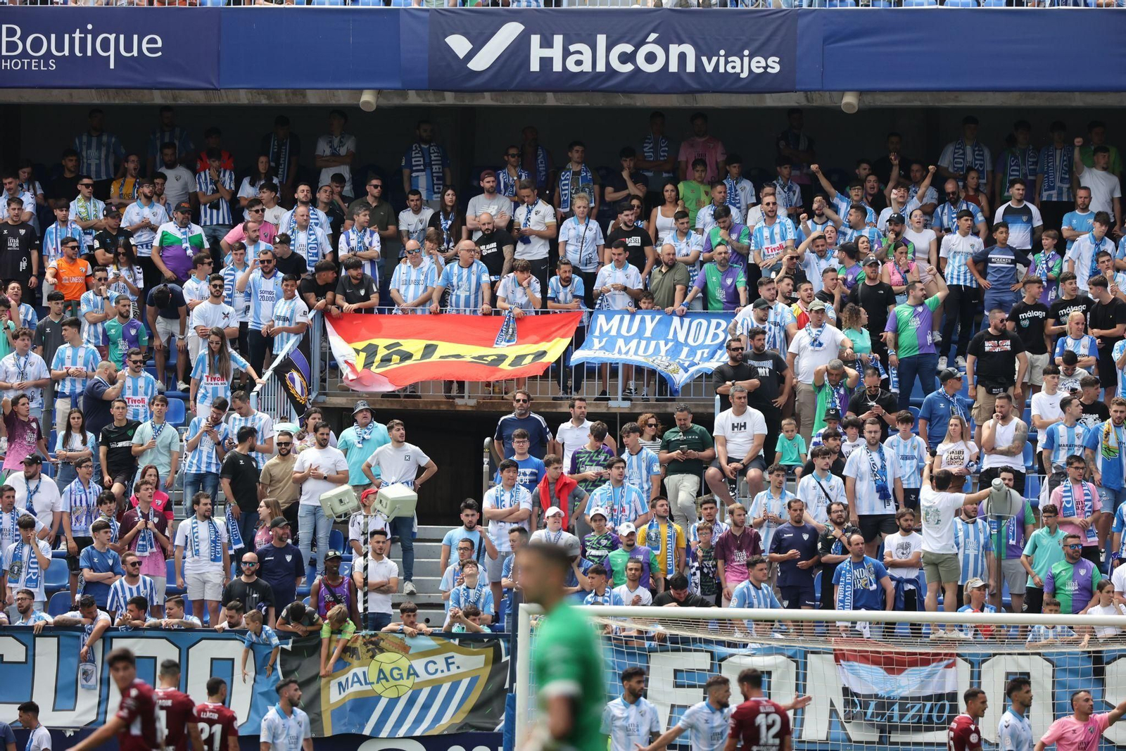 Búscate en el Málaga CF - Mérida en las gradas de La Rosaleda