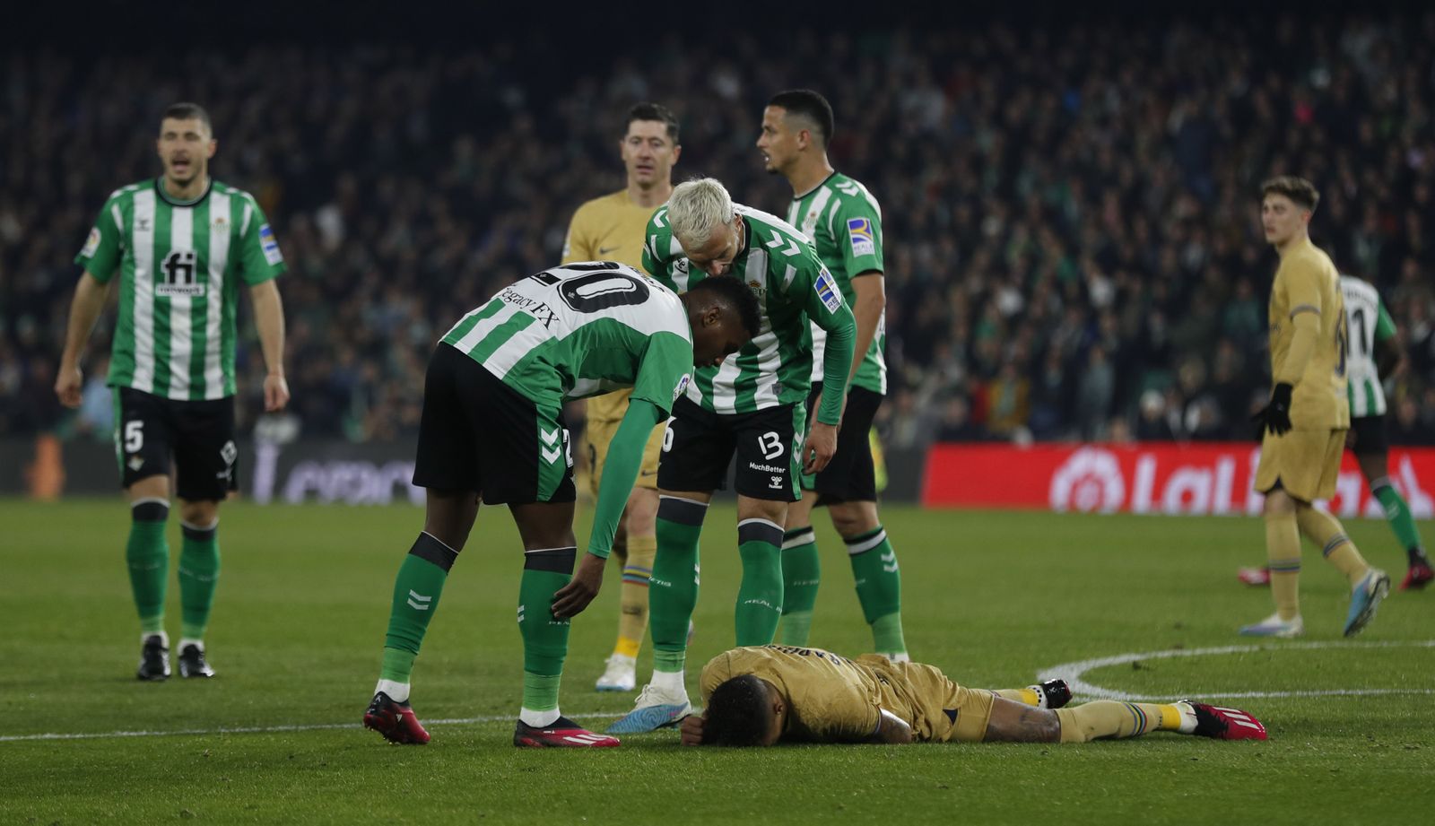 Las imágenes del Betis-Barcelona