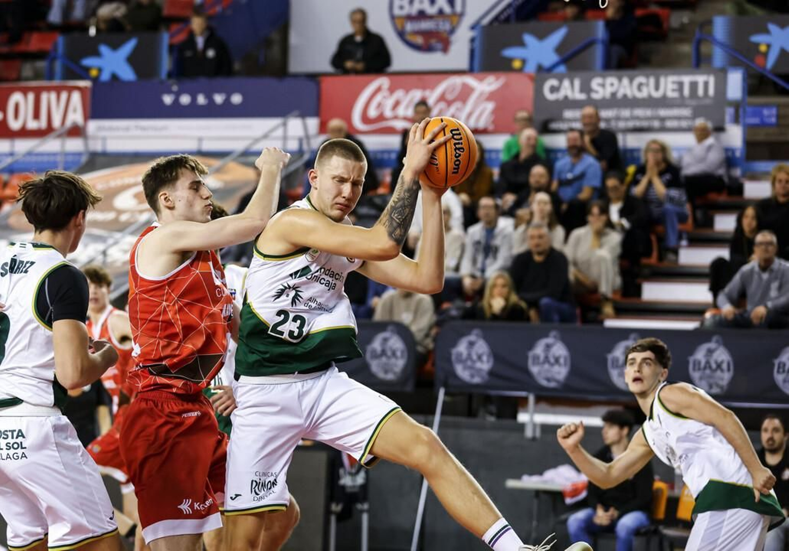 Liga U22: El Unicaja rozó la épica en Manresa con Moller y Butajevas descomunales