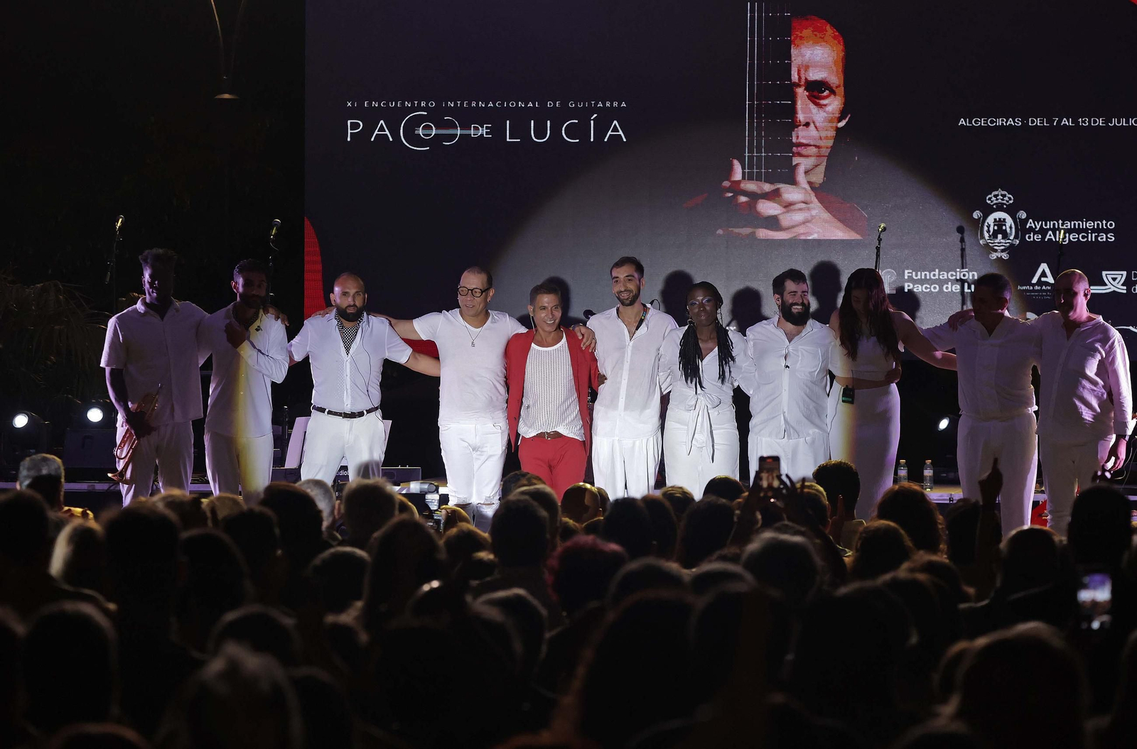 Fotos del concierto de Pitingo en el XI Encuentro Internacional de Guitarra Paco de Lucía en Algeciras