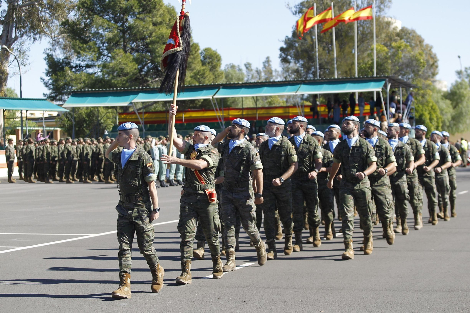 Fotogalería despedida contigente de La Legión con destino Líbano
