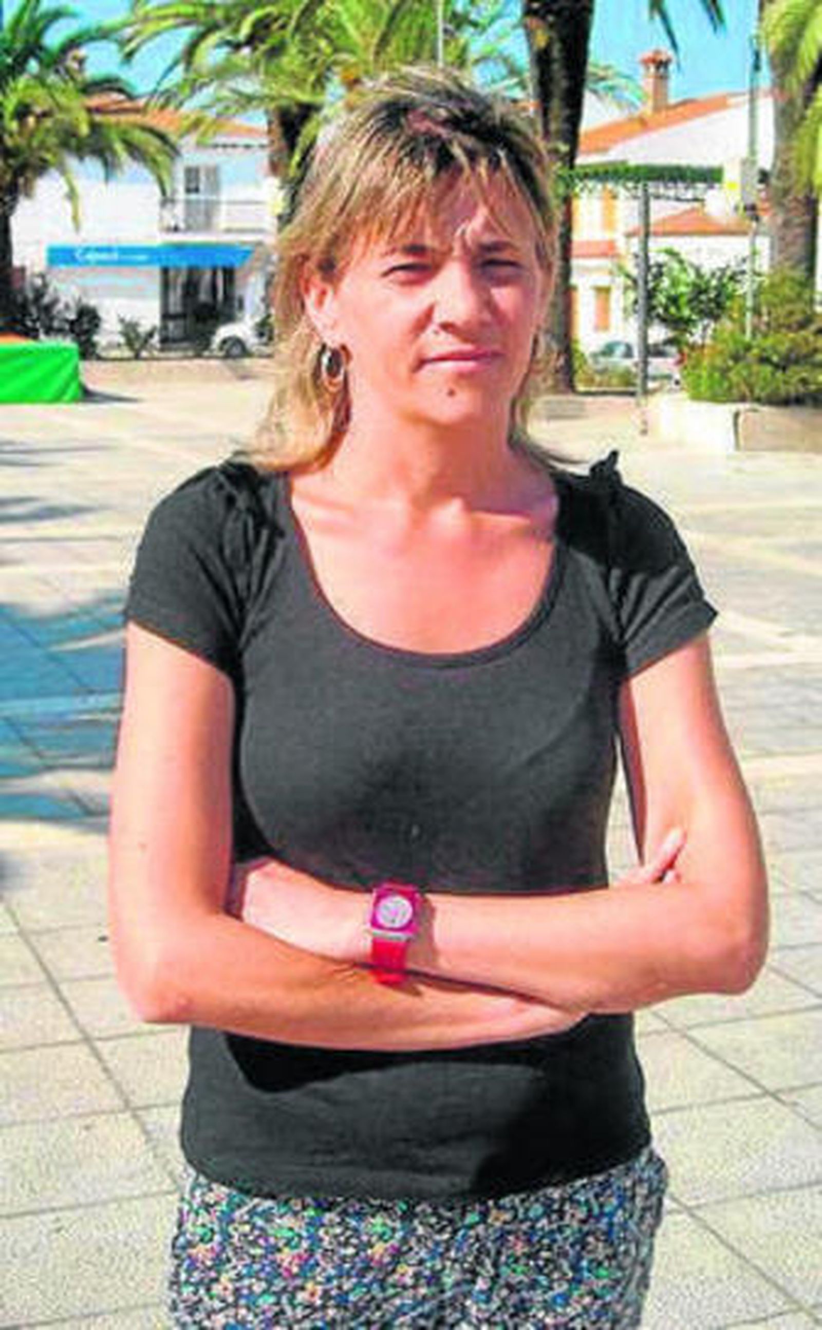 La alcaldesa, Josefa Magro.