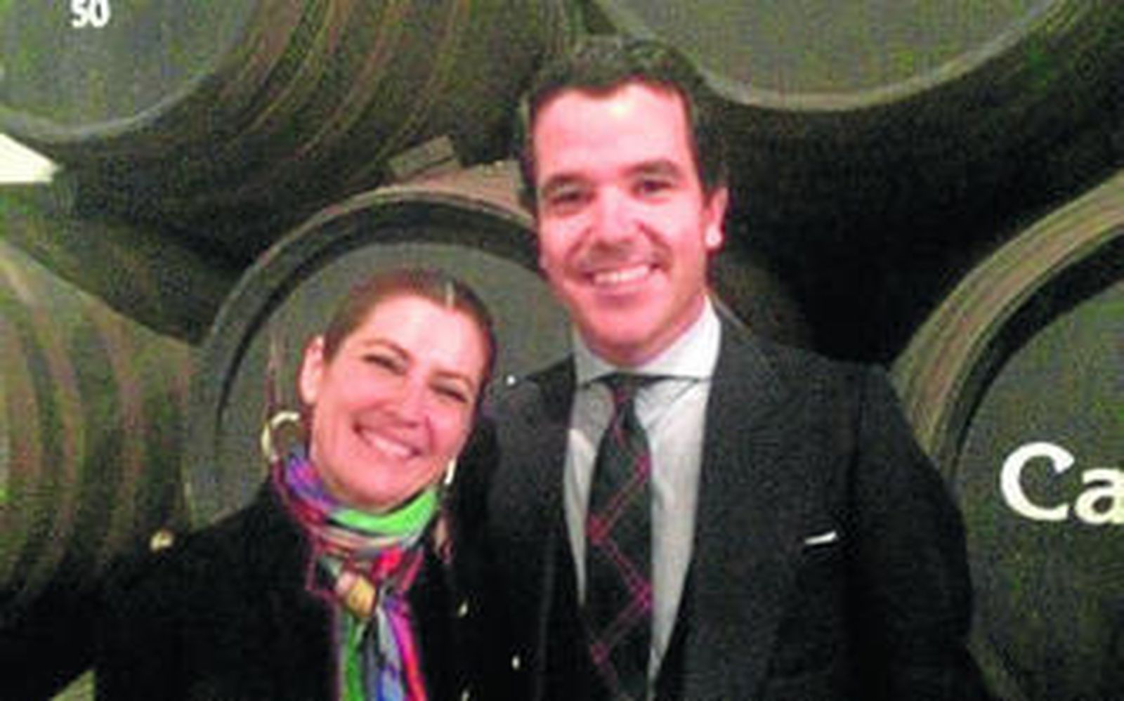 Una reciente imagen de Juan Mateos Arizón tomada en las Bodegas Caballero.