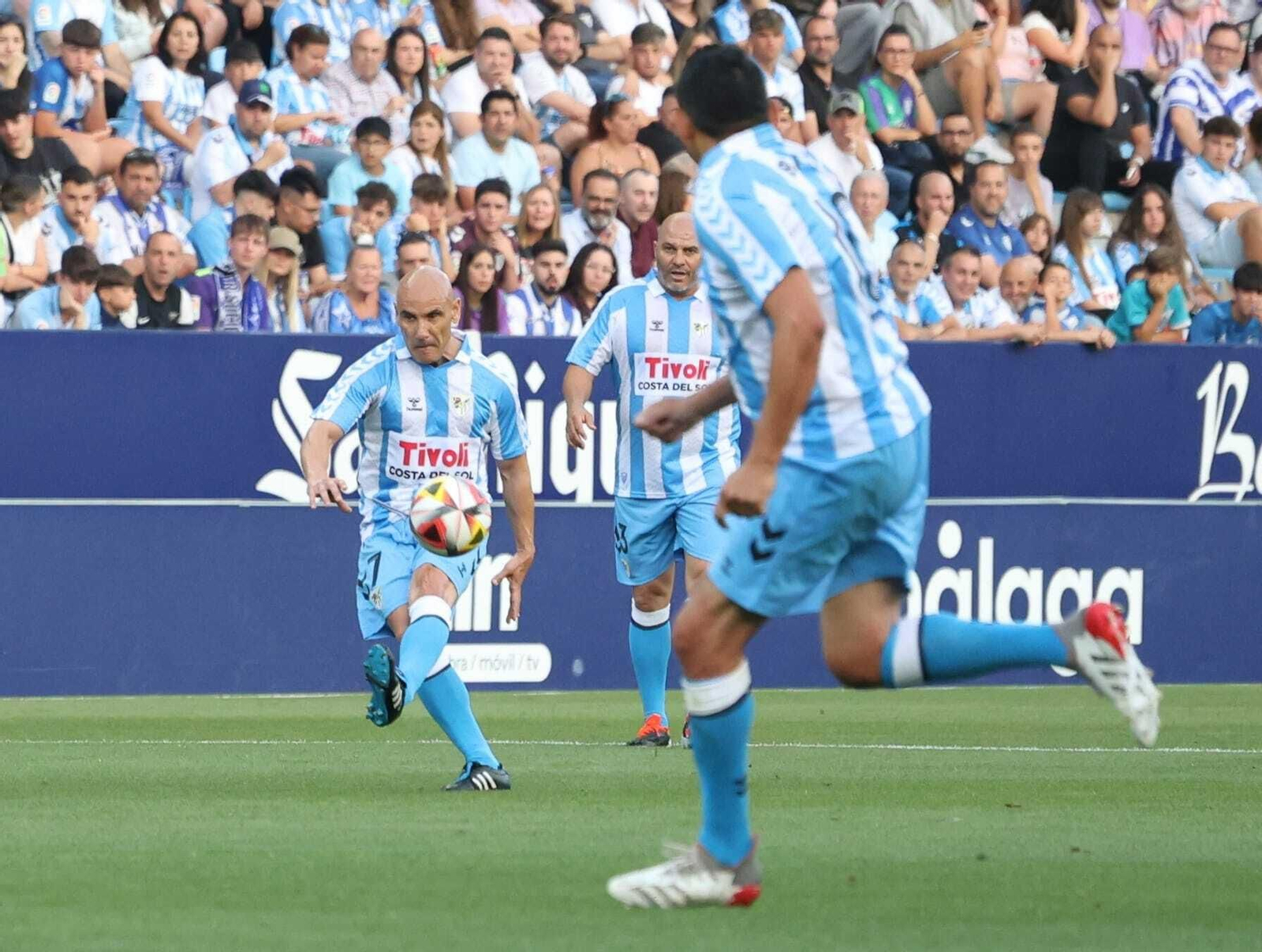 El Partido de Leyendas del Málaga CF, en imágenes