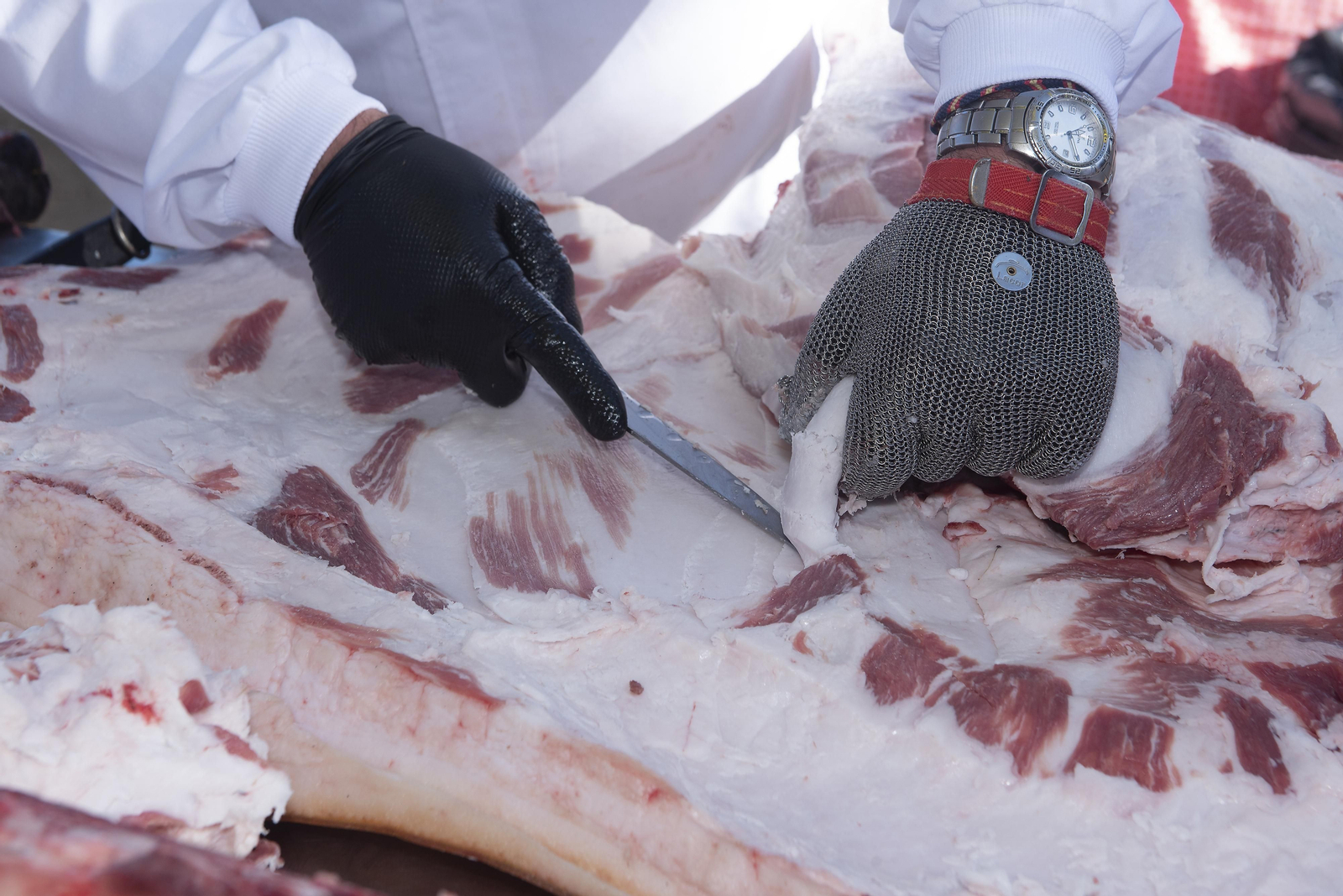 Un día de matanza en una finca sevillana