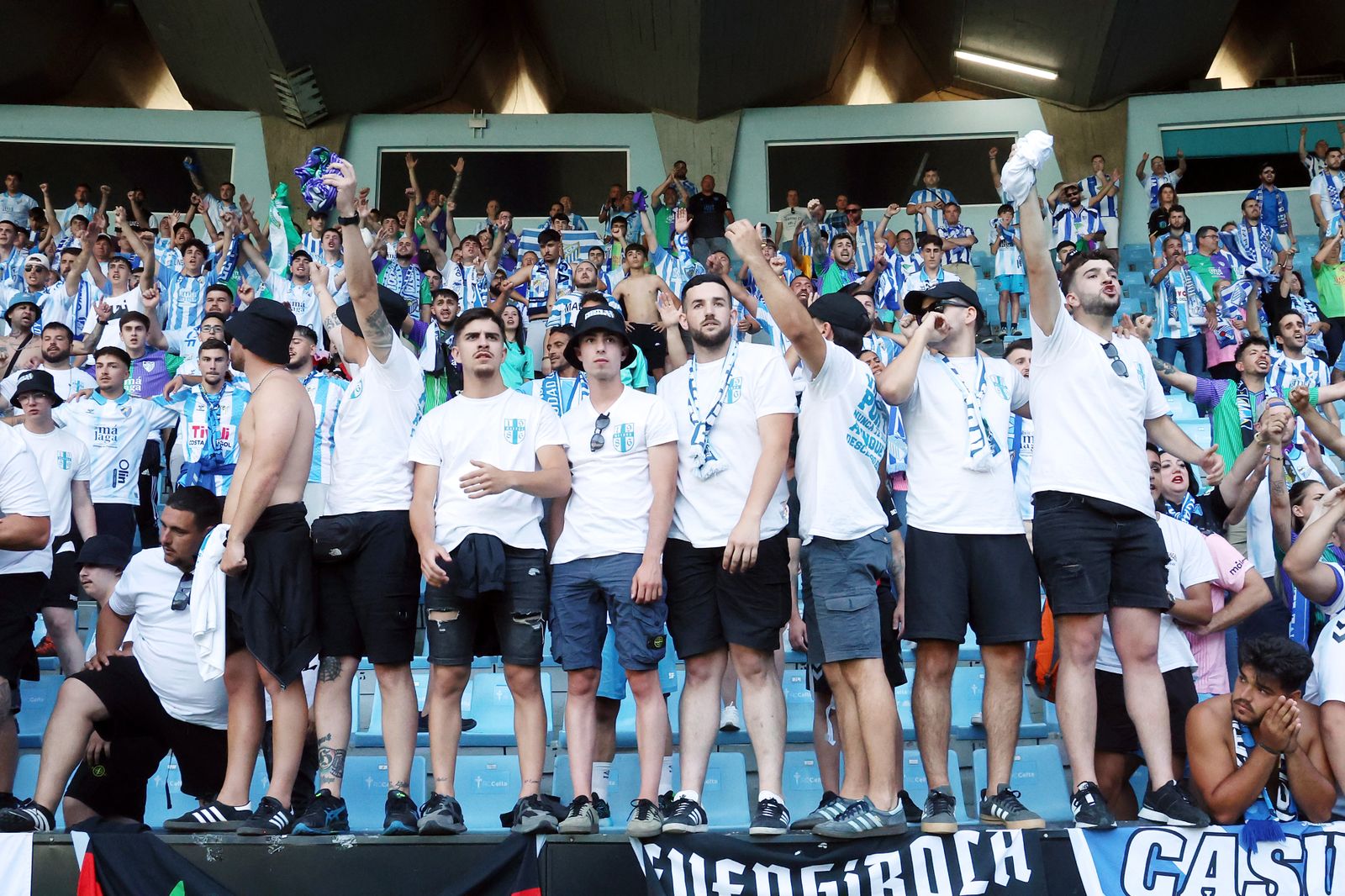 Las fotos del Celta Fortuna-Málaga de play off