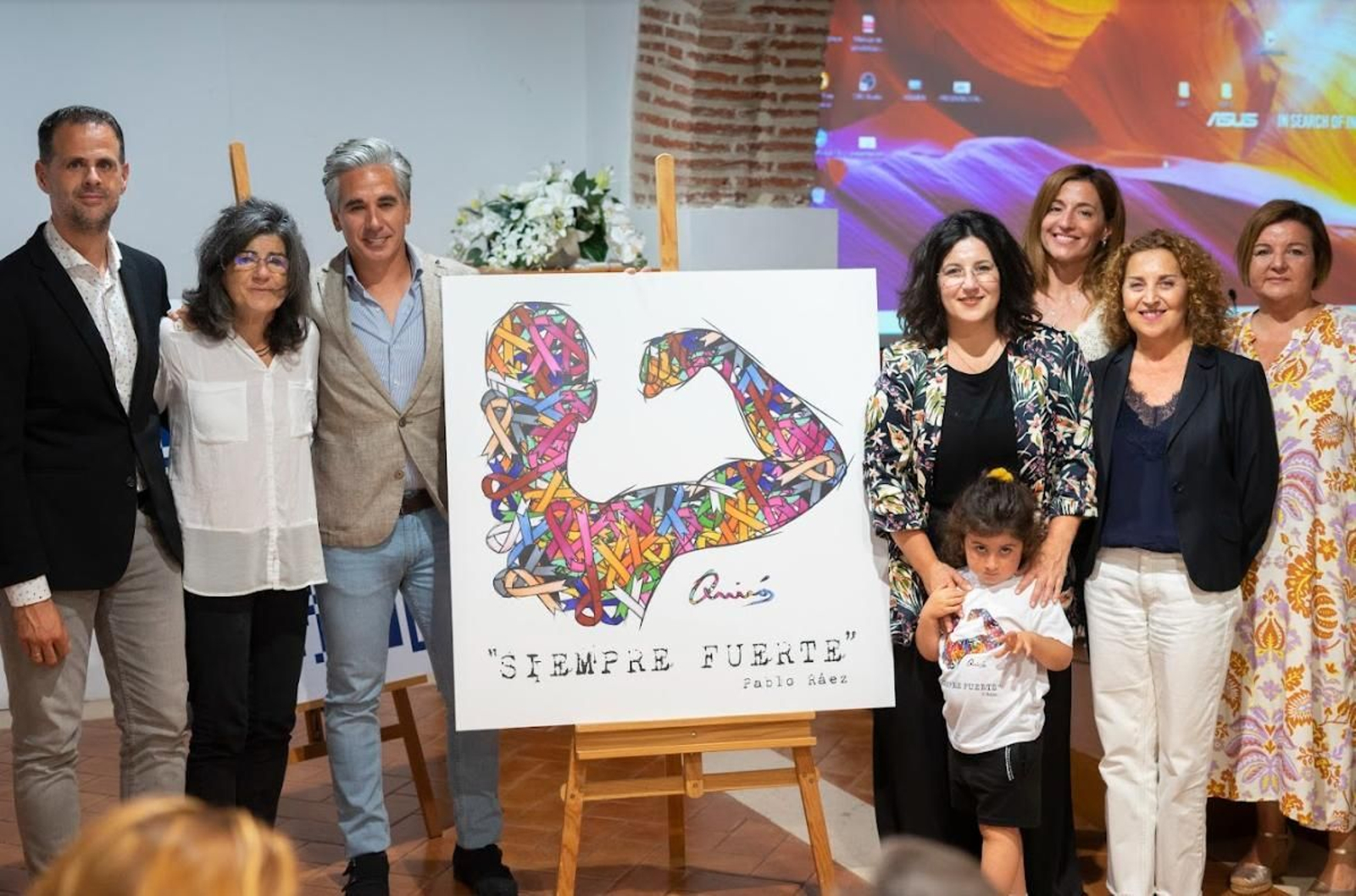 La presentación de la iniciativa solidaria.