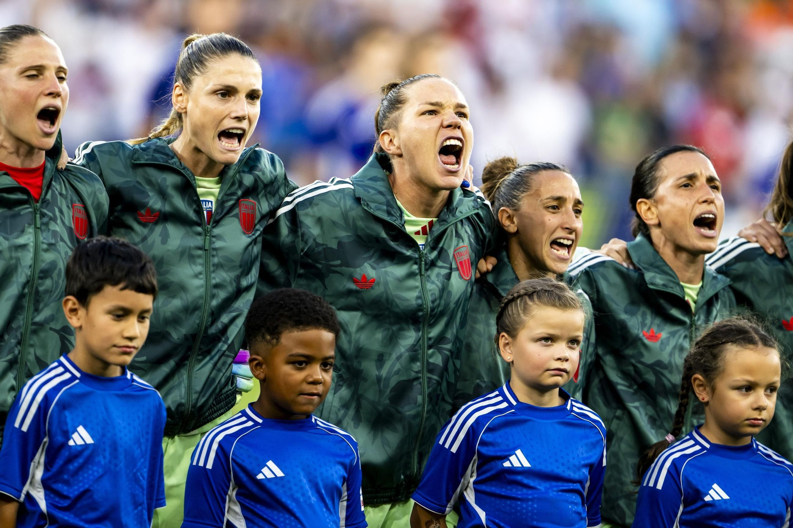 Las imágenes del Inglaterra-Italia