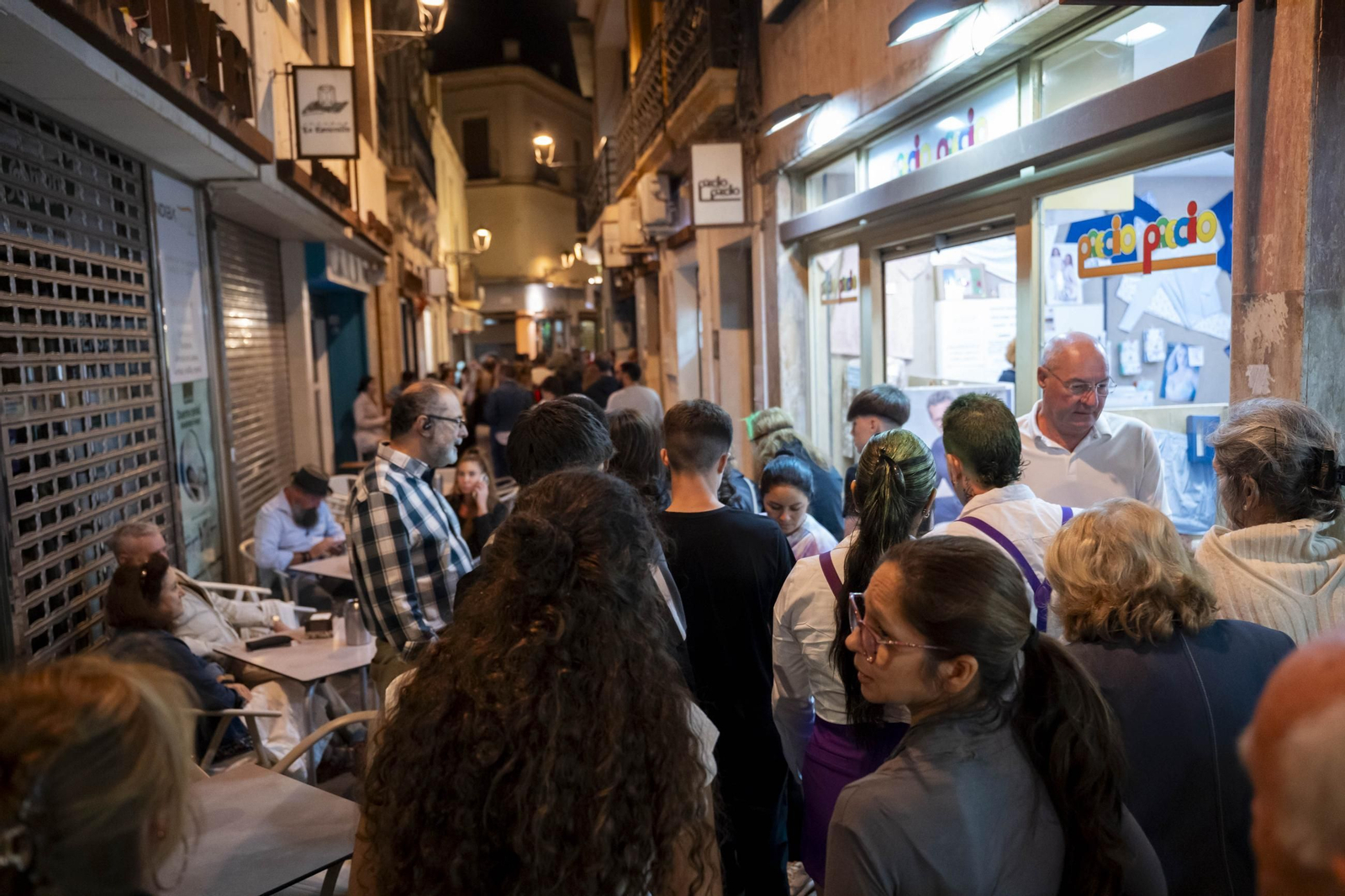 Las mejores imágenes de la noche en negro de Almería