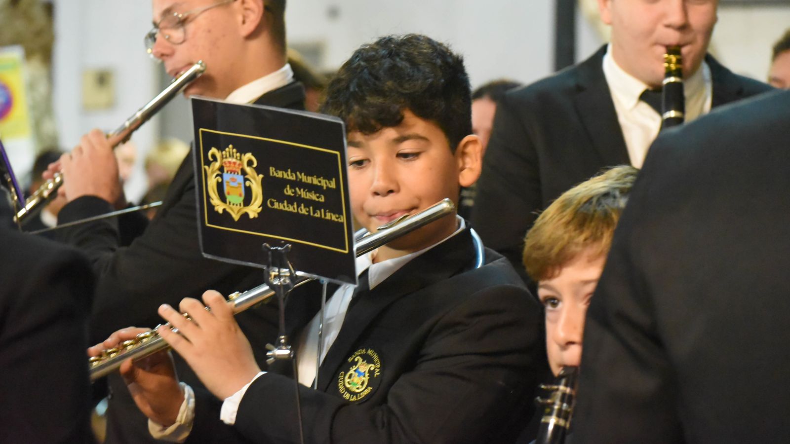 El encendido del alumbrado de Navidad en La Línea, en imágenes