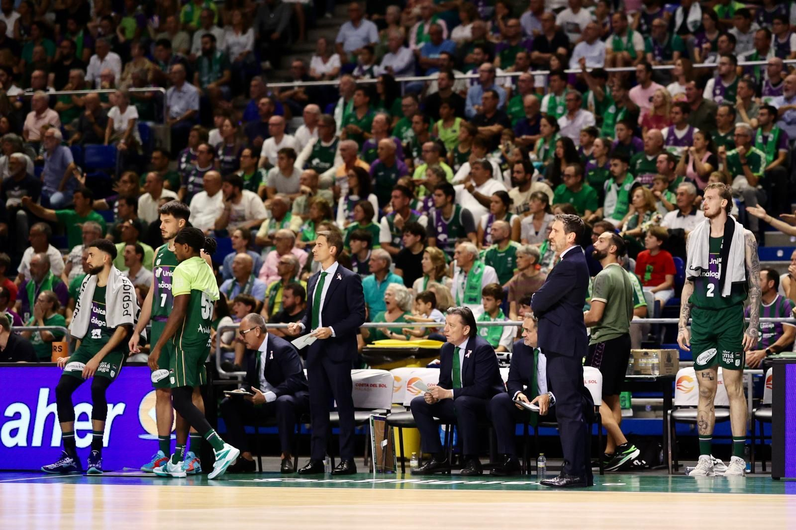 Las fotos del Unicaja-Barcelona