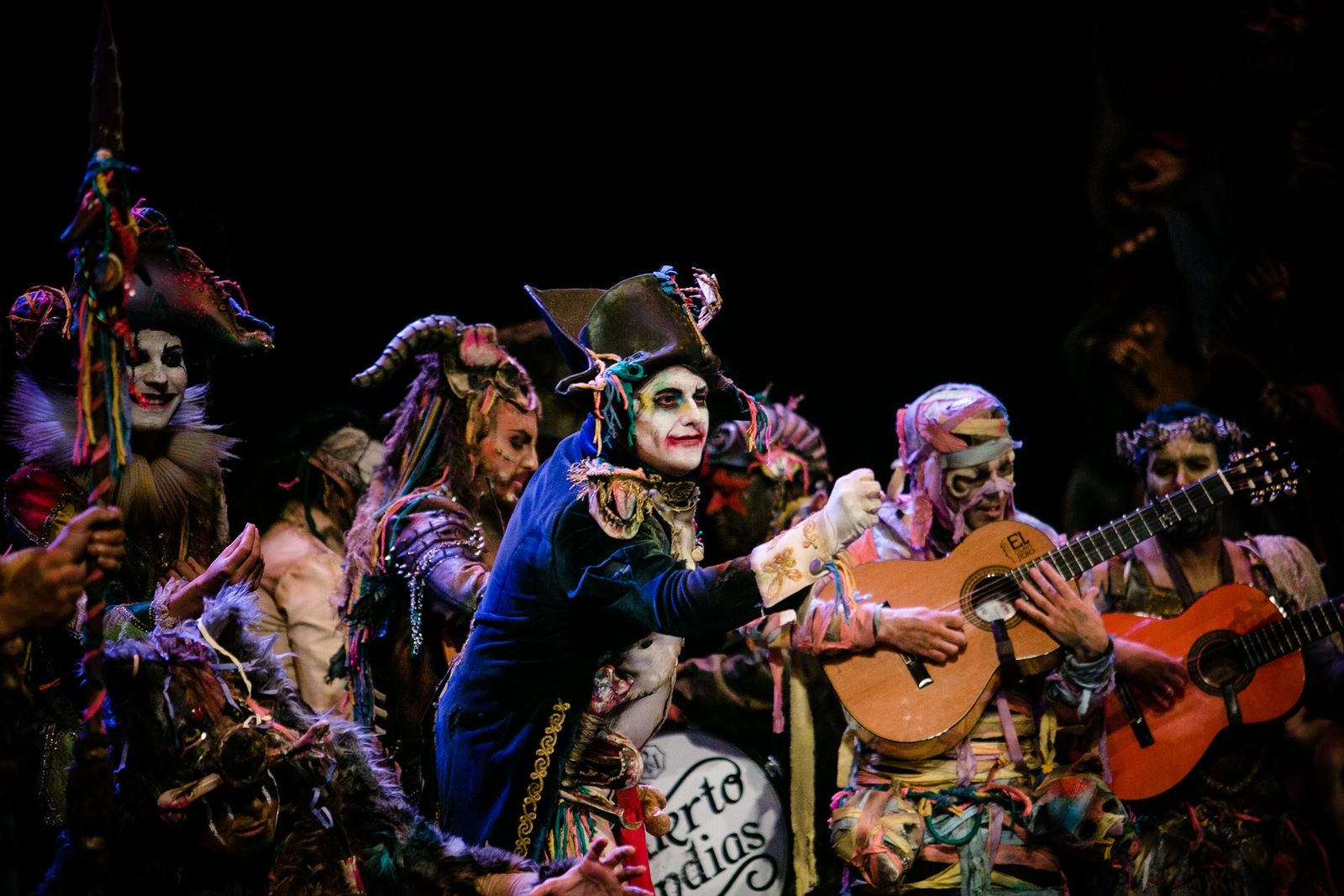 Comparsa 'Los carnívales'.