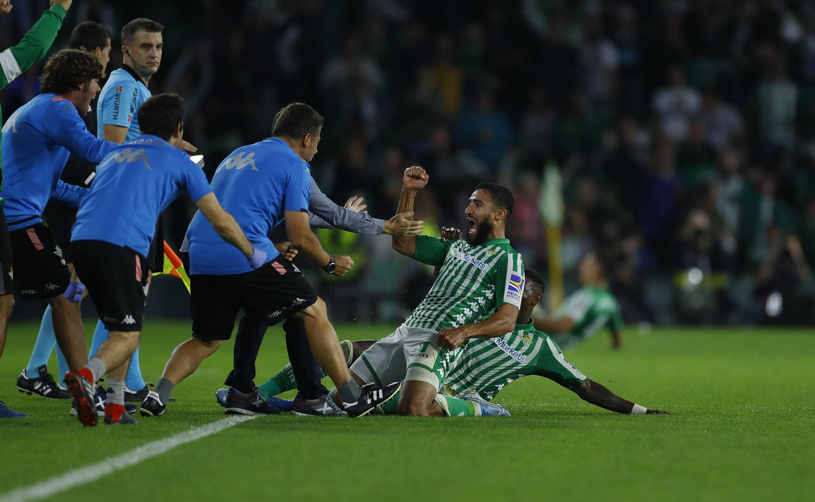 Las imágenes del Betis-Celta