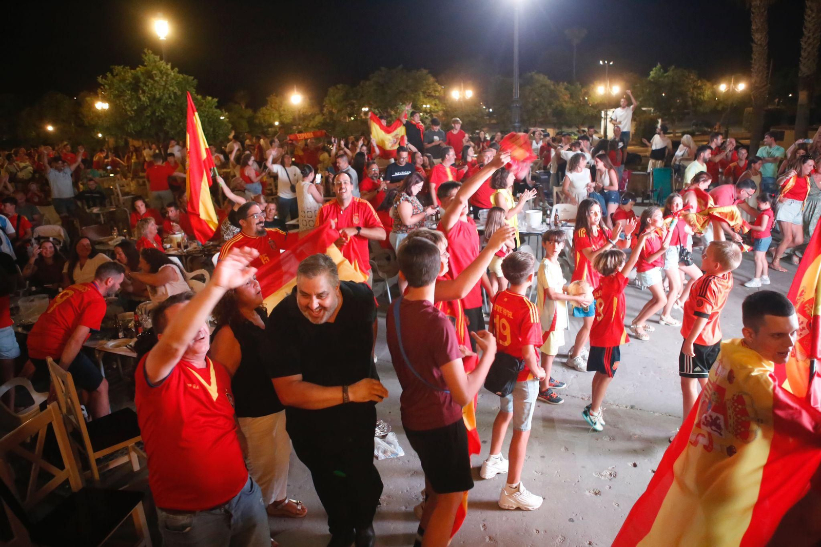 Así vivió el Campo de Gibraltar el España - Inglaterra de la Eurocopa