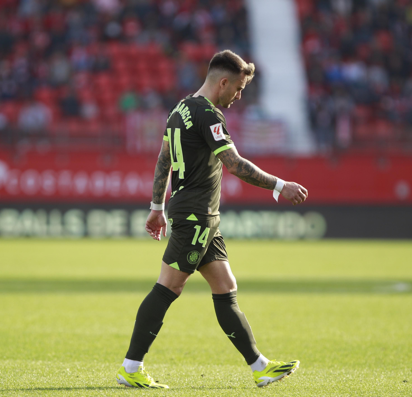 Las mejores imágenes del partido de fútbol U.D. Almería-Girona F.C.