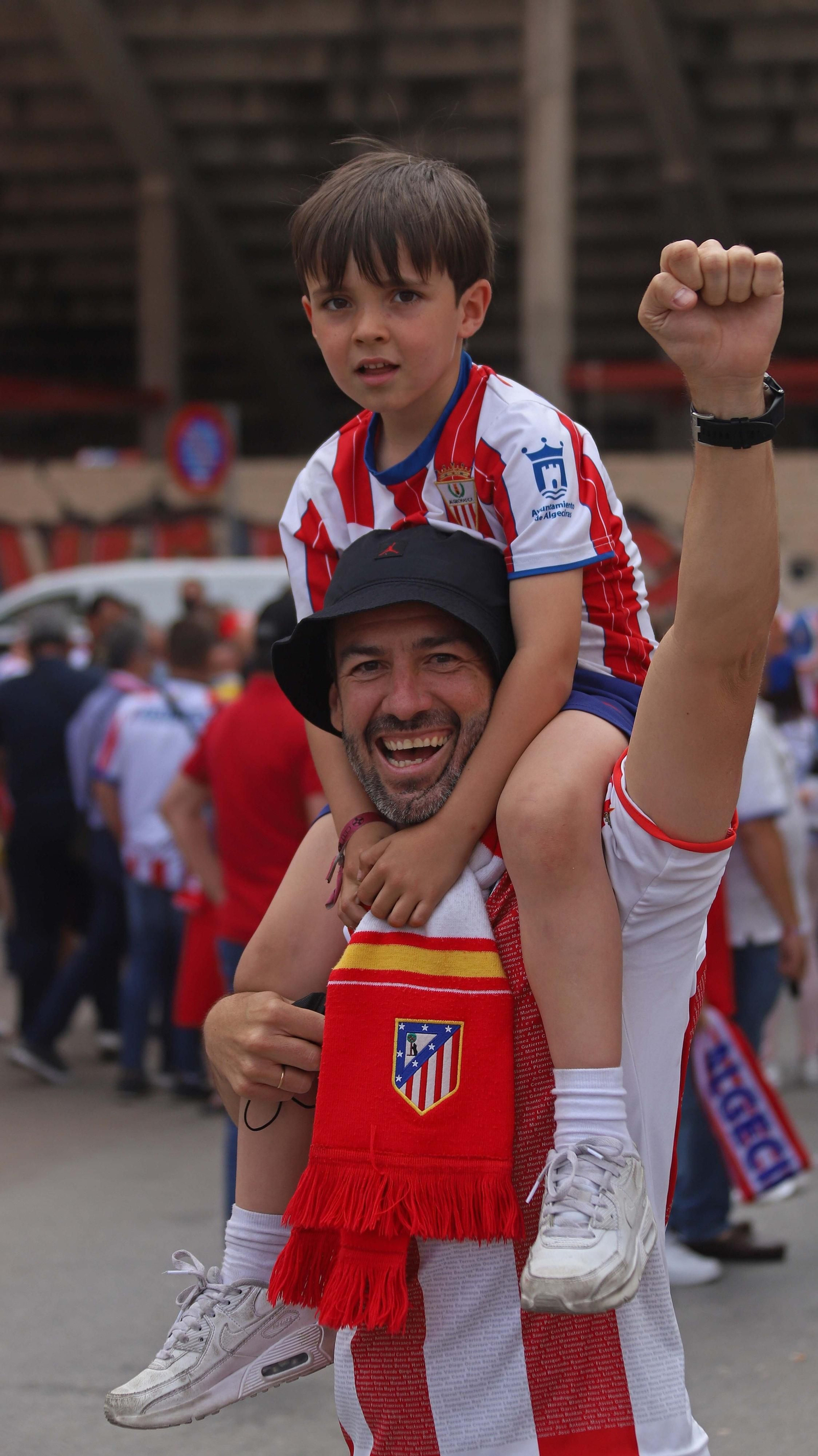 Fotos de la afición del Algeciras CF