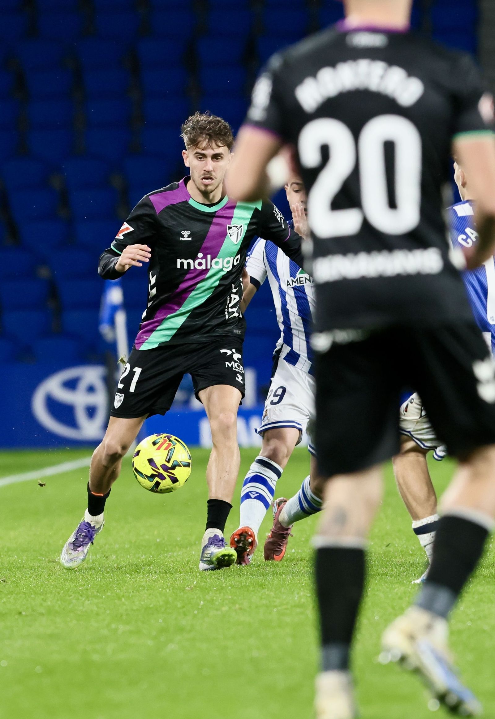 Real Sociedad-Málaga CF, en fotos