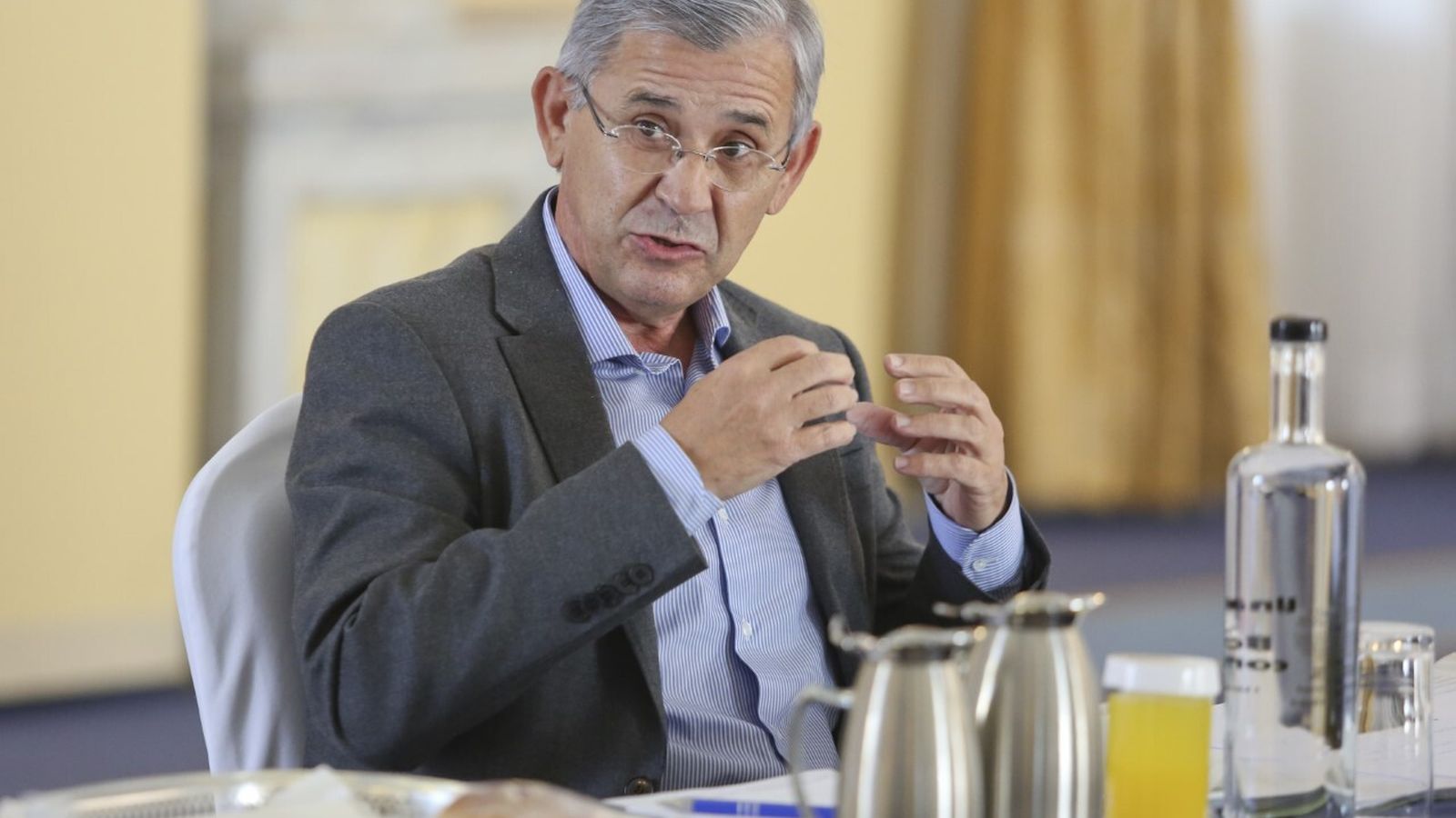 Luis Utrilla durante su intervención.