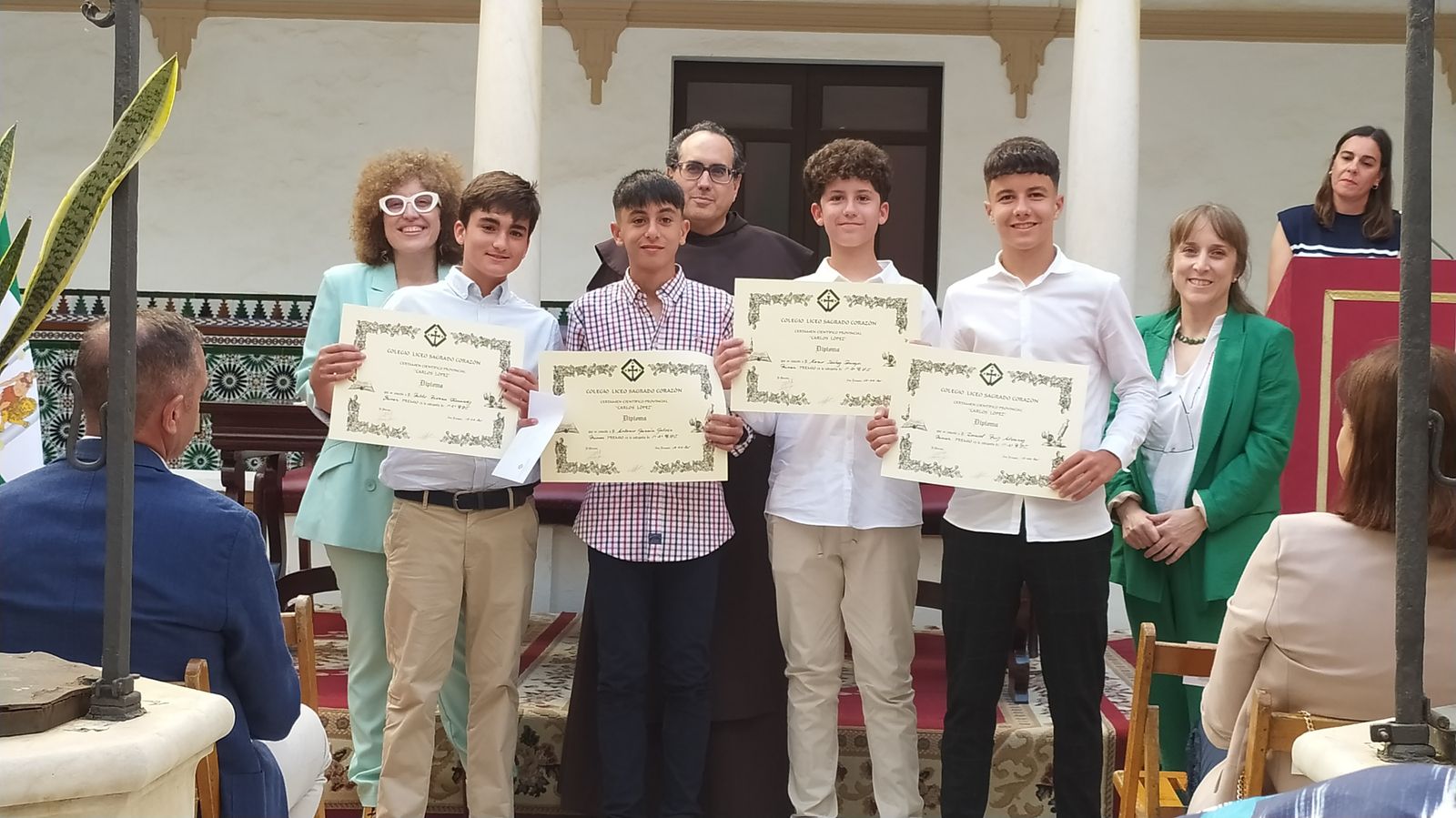 Entrega de premios del certamen Carlos López, en el Liceo de San Fernando