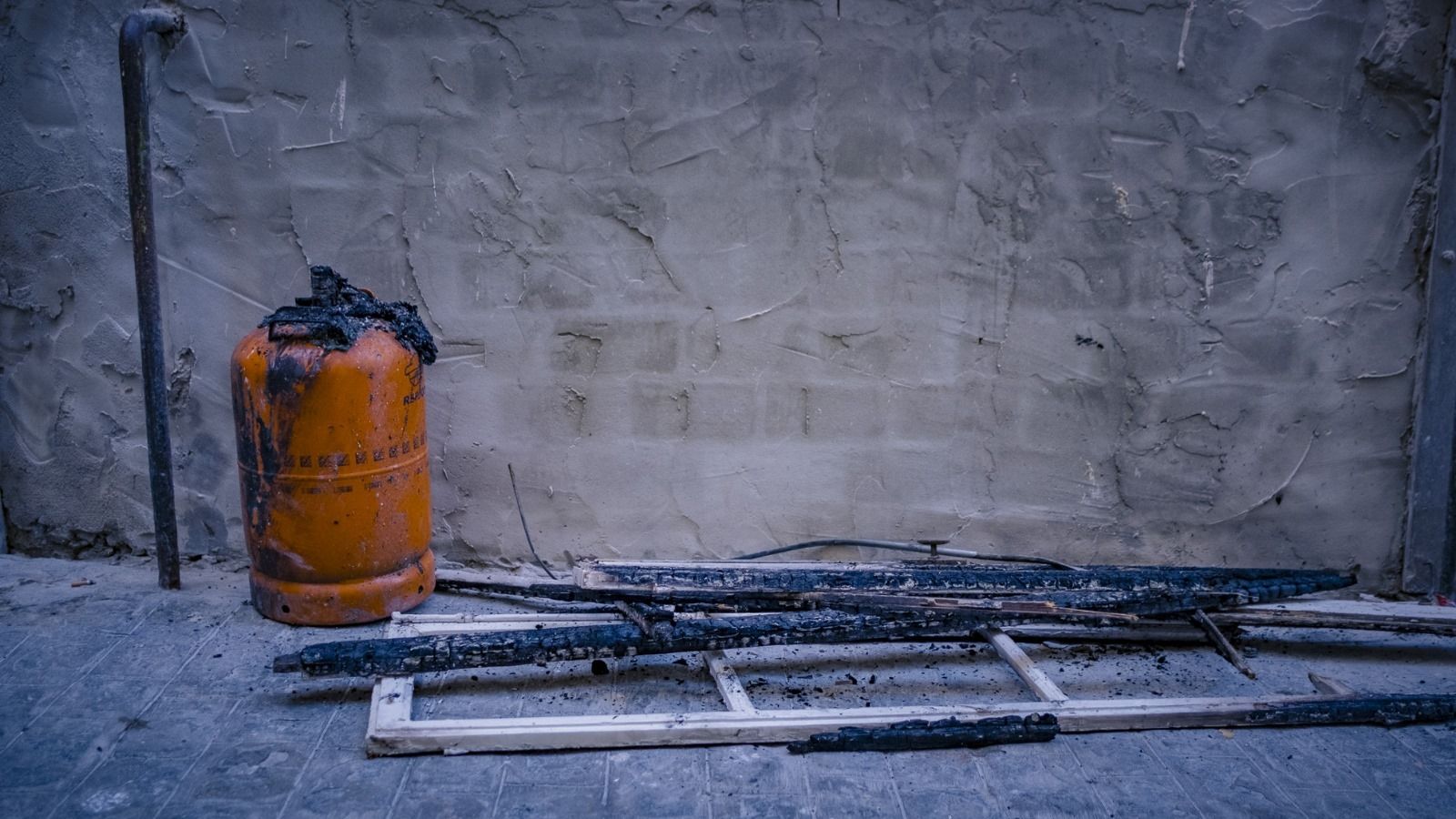 Las imágenes del incendio de la calle Marqués de Cádiz