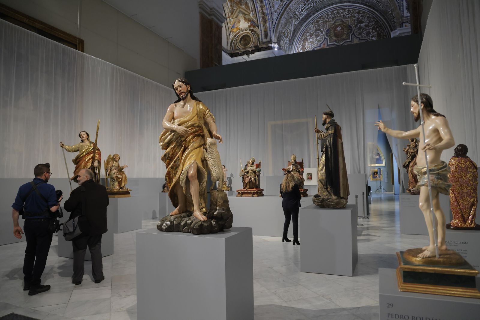 Las fotos de la muestra antológica sobre el escultor Pedro Roldán