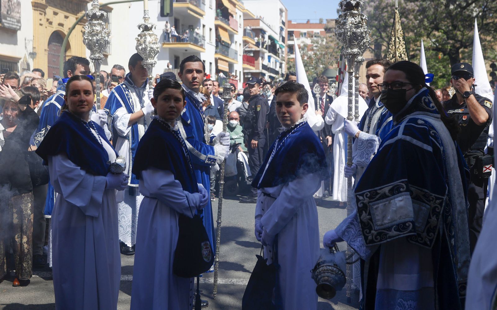 Imágenes de la salida de la hermandad de Los Negritos