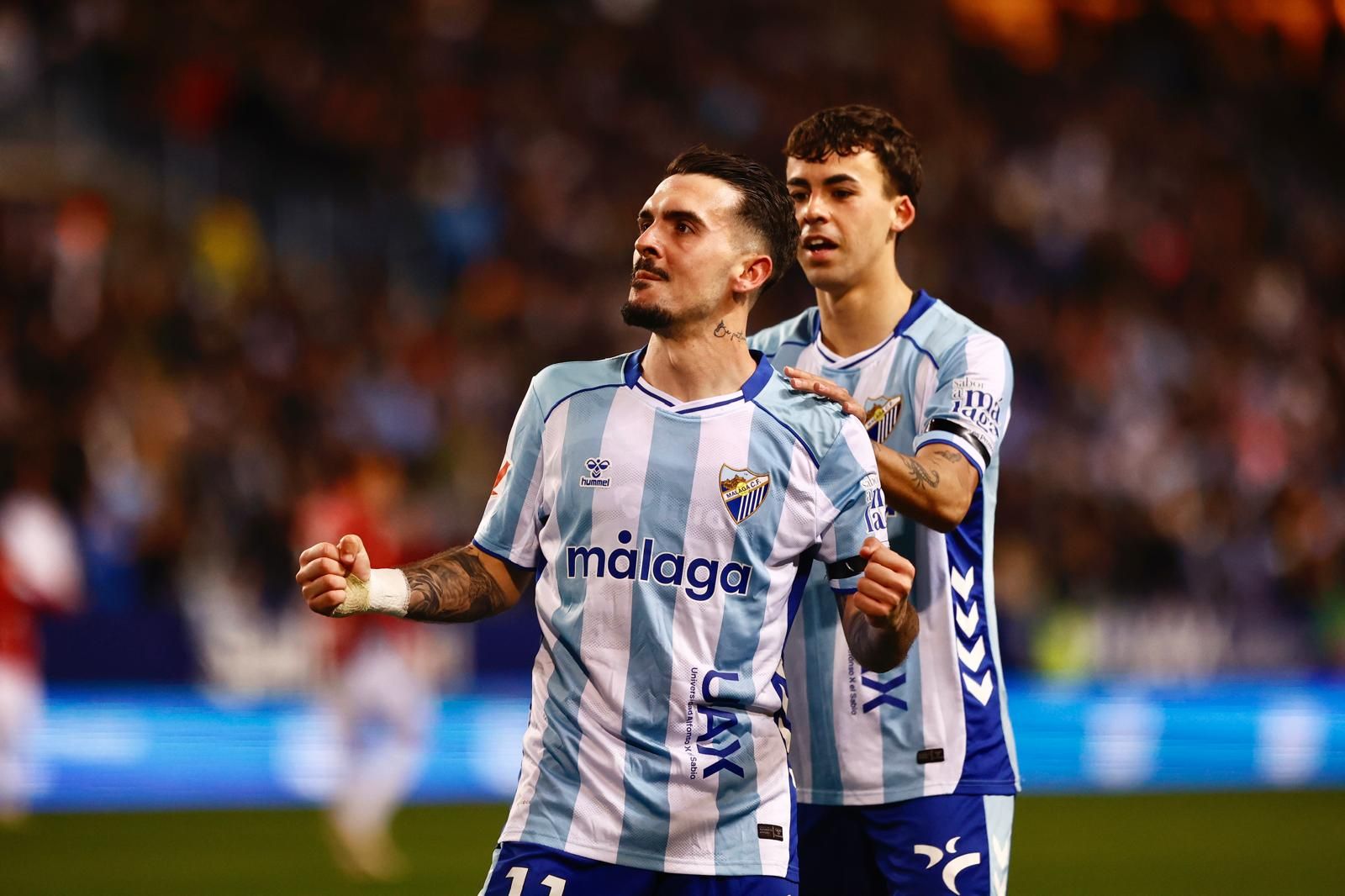 El Málaga CF-Albacete, en fotos