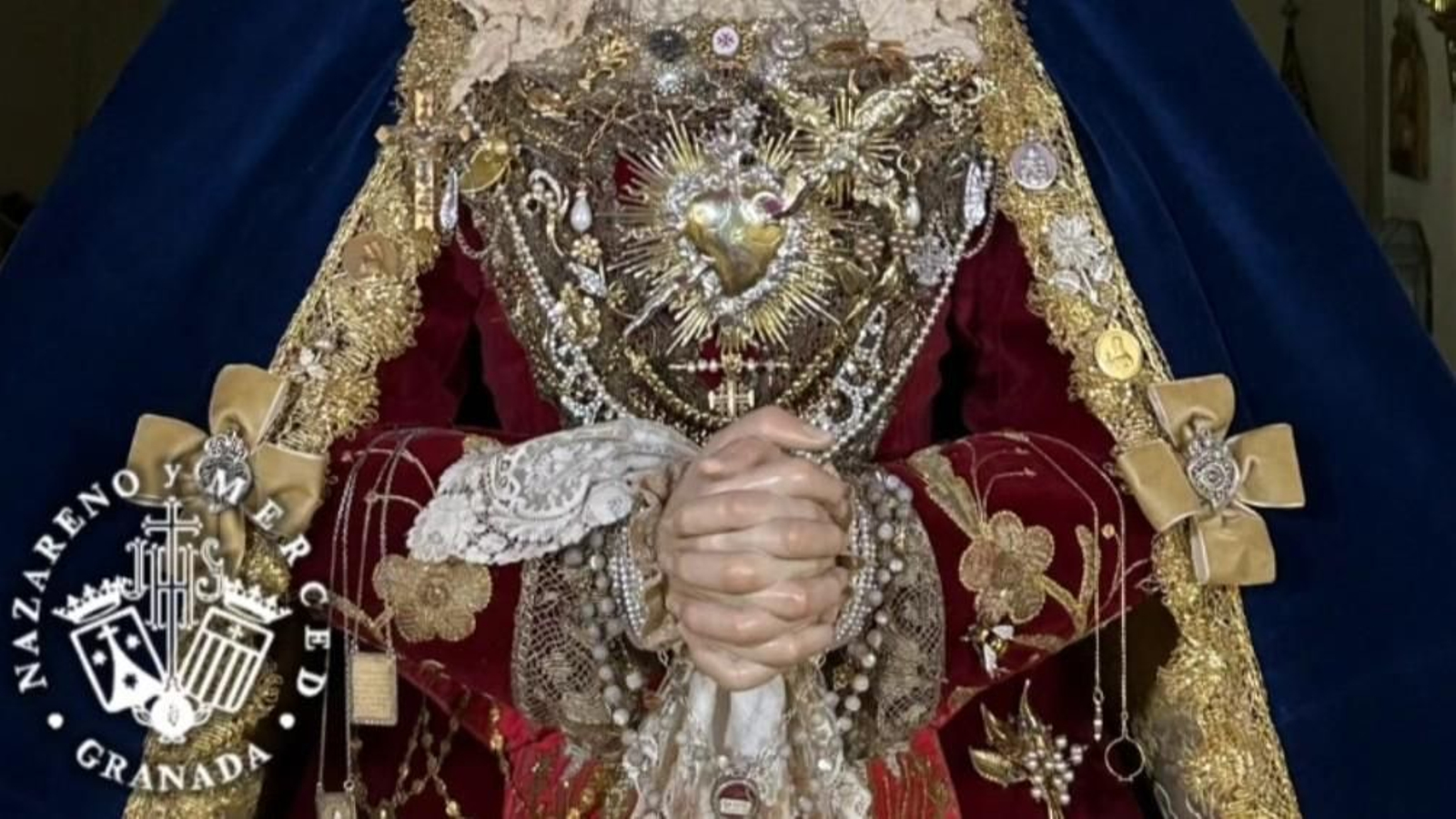 Granada bajo palio: Nuestra Señora de la Merced