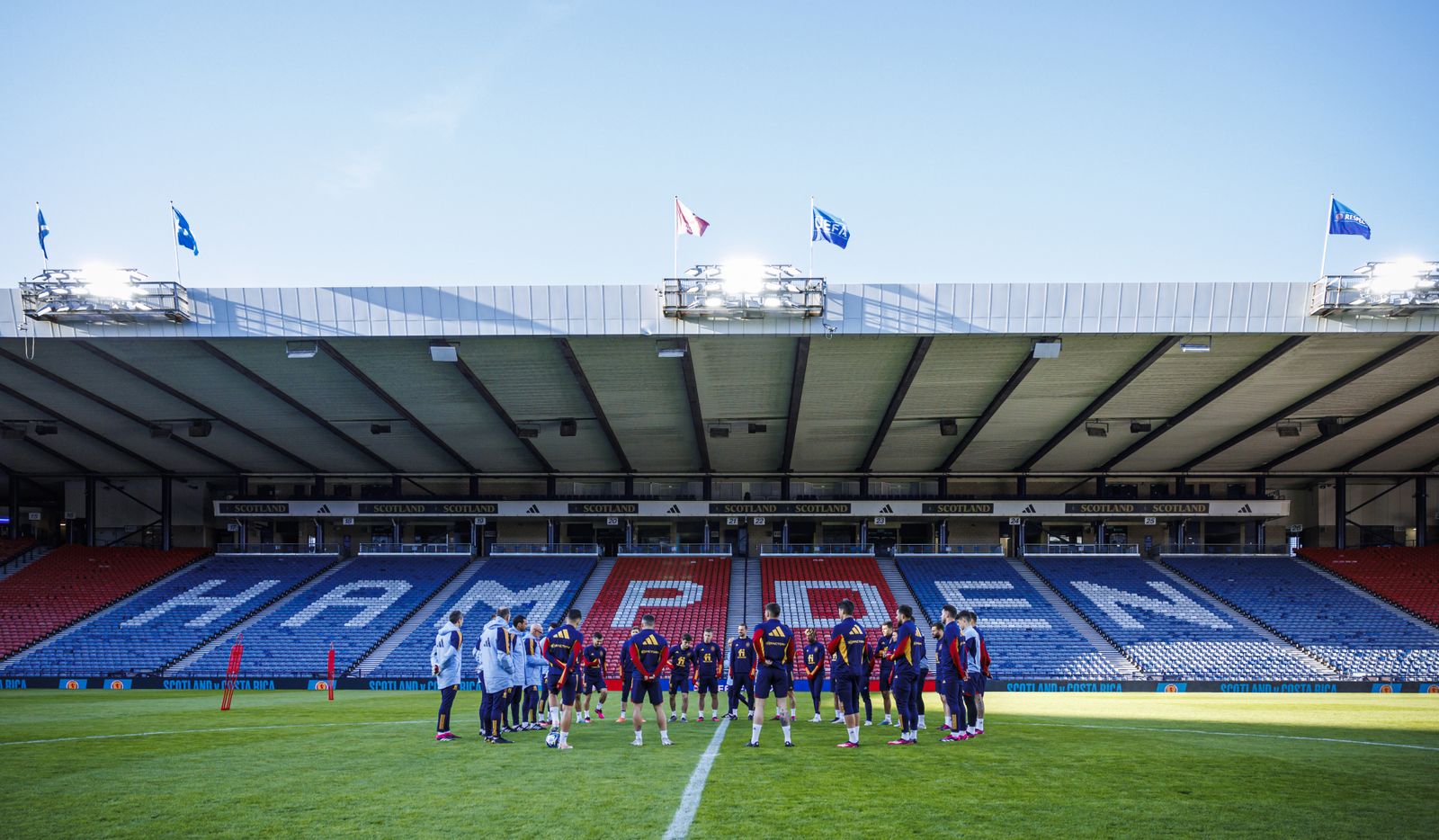 Las fotos de España en Glasgow