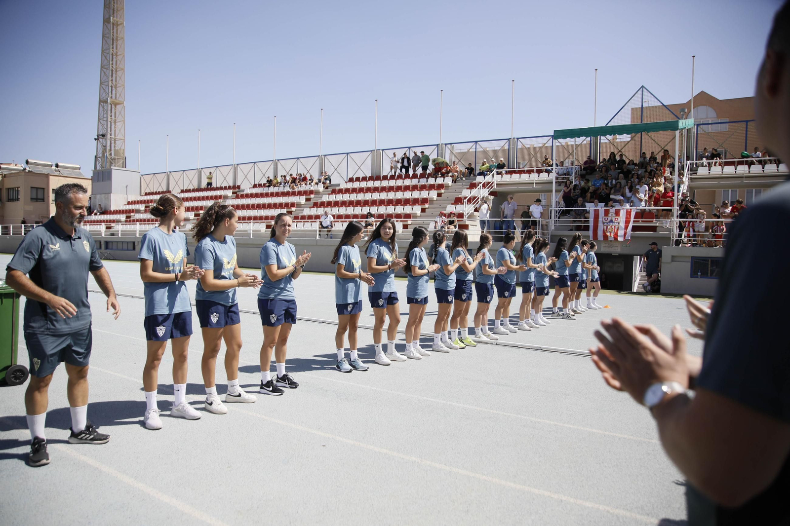 Las imágenes del partido de fútbol del Almería femenino contra el Betis B
