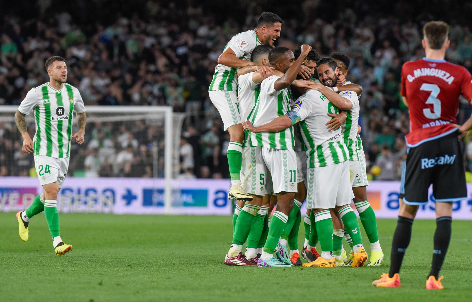 Las imágenes del Real Betis-Celta