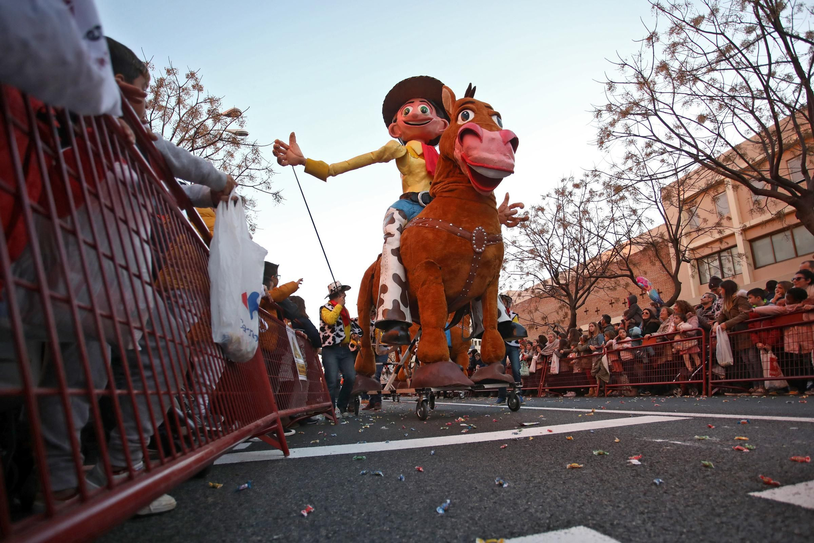 Las imágenes de la cabalgata de Reyes Magos de Cádiz