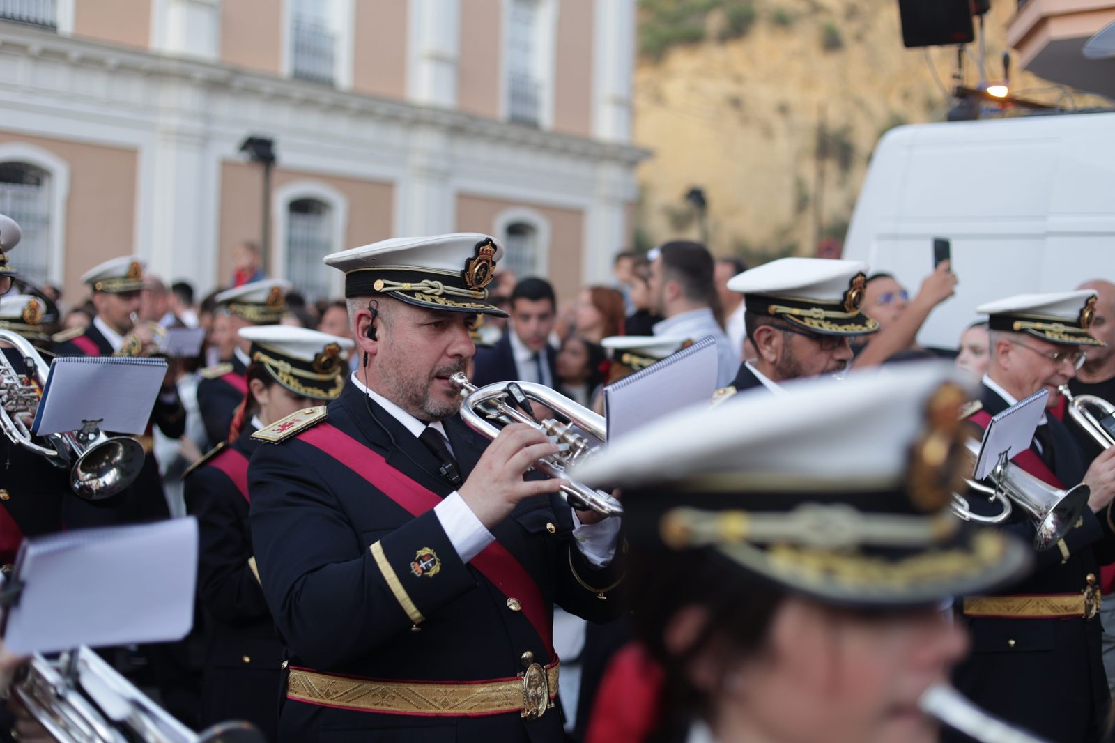 La Hermandad de los Judíos en la Semana Santa de Huelva 2023, en imágenes