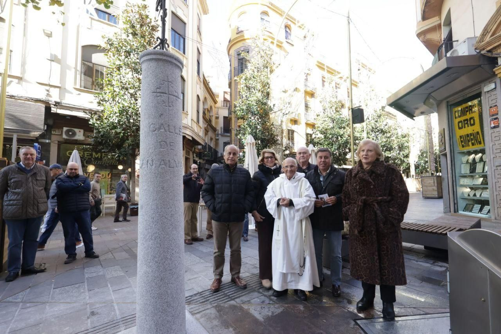 Nueva cruz de San Álvaro de Córdoba.