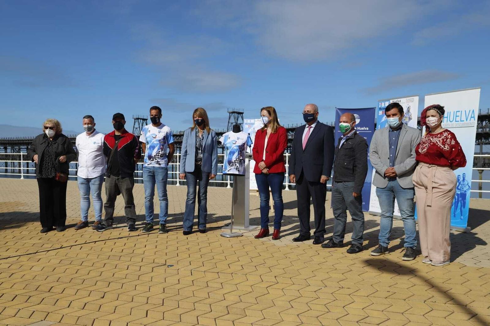 Presentación de la Huelva 10K Puerta del Descubrimiento.