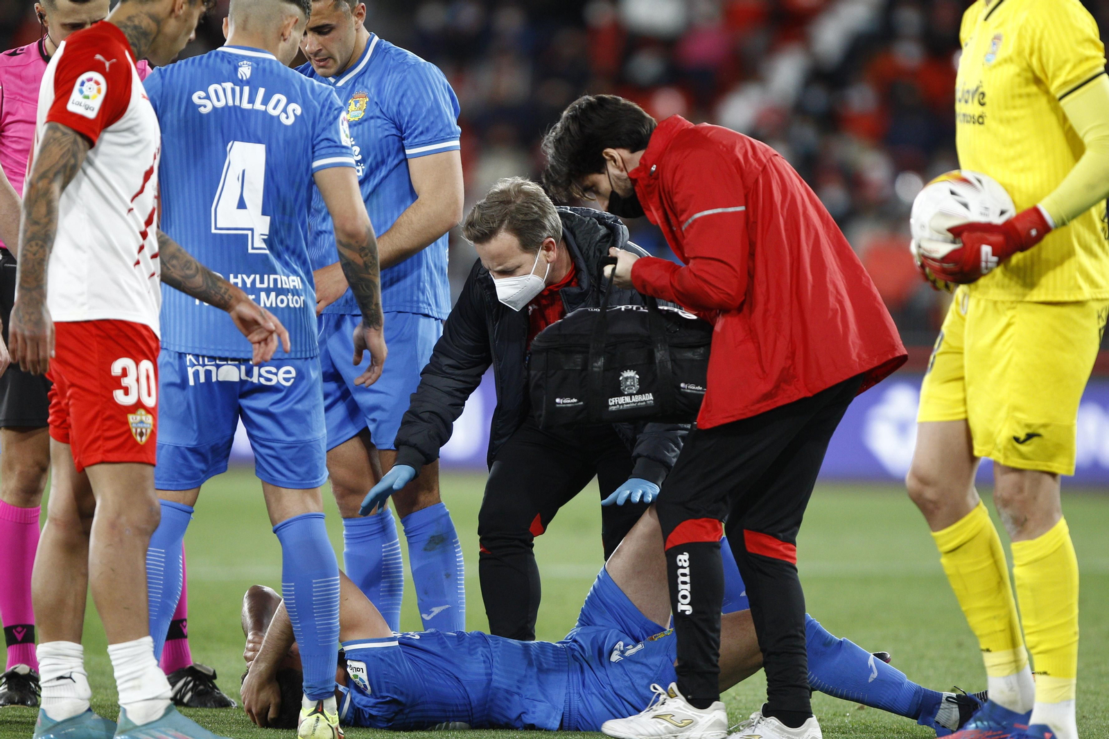 Fotogalería U.D. Almería-C.F. Fuenlabrada