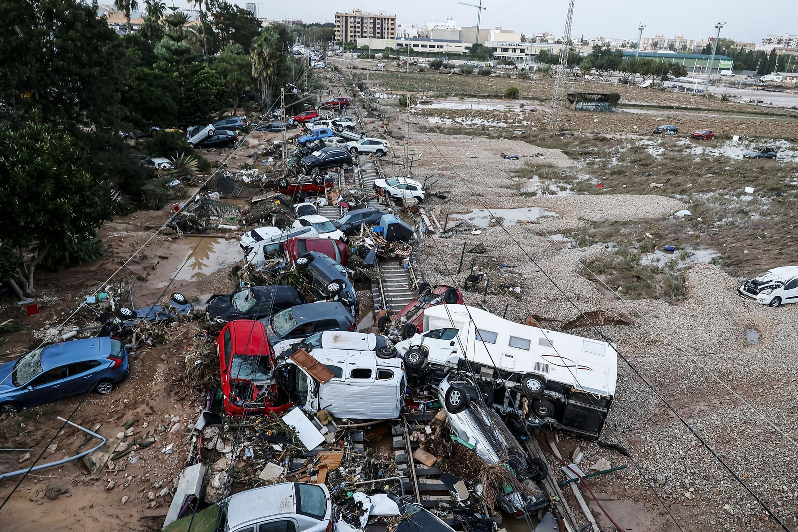Las imágenes de las devastadoras consecuencias de la DANA en Valencia