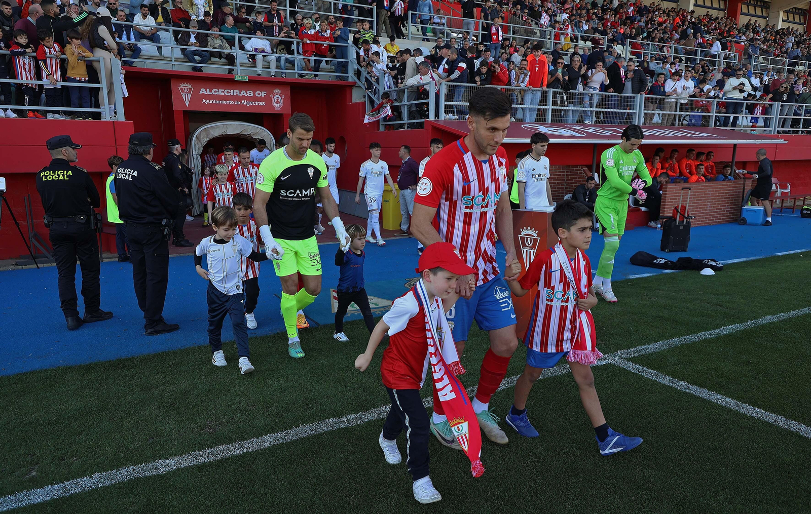 Las mejores fotos del Algeciras - Real Madrid Castilla