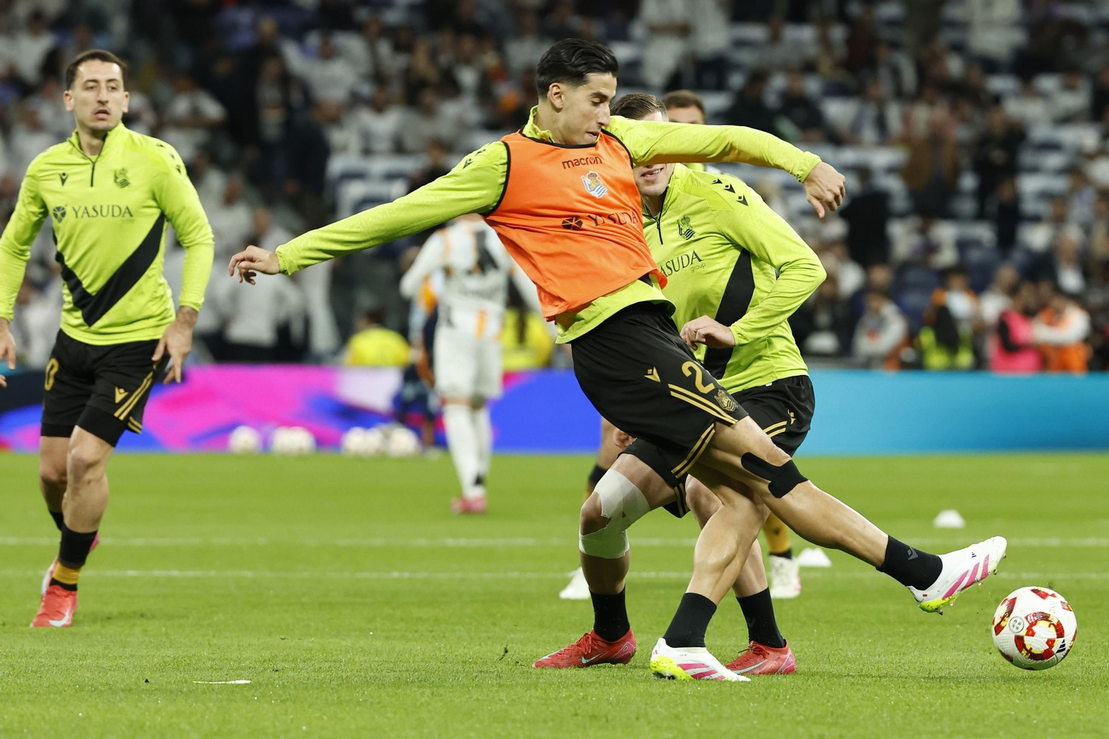 Las fotos del Real Madrid - Real Sociedad camino del Estadio de la Cartuja