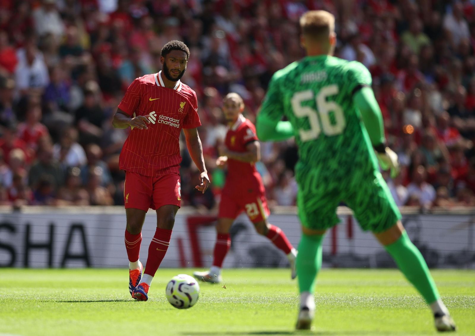 Las fotos del Liverpool - Sevilla