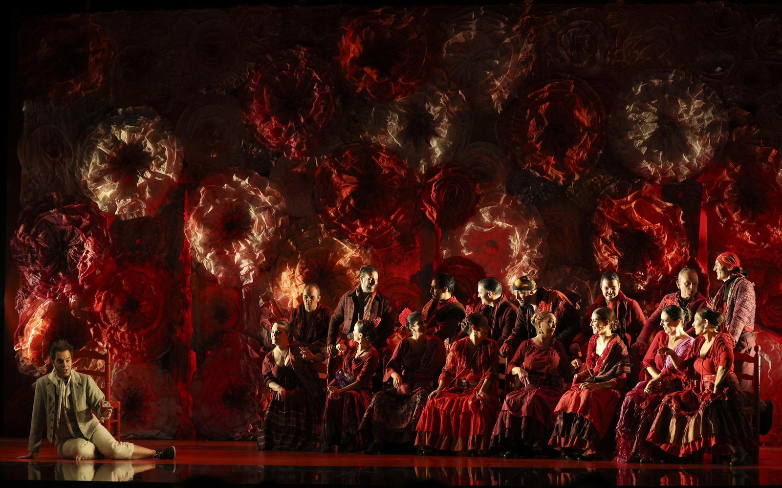 El ensayo general de 'El gitano por amor' en Málaga, en fotos