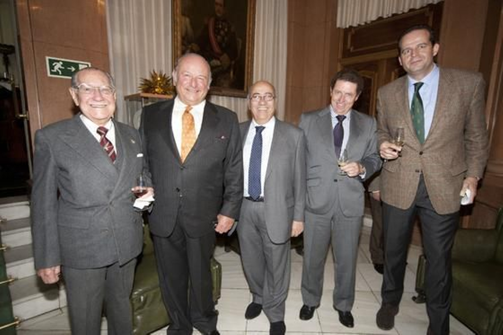 Francisco Maldonado, Álvaro Domecq, Fuastino Rodríguez, Isaac Camacho y Michi Primo de Rivera.

Foto: Alberto Morales