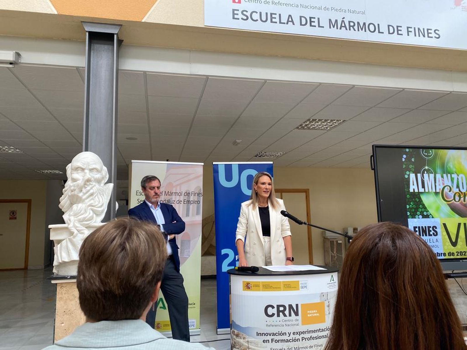 Presentación Almanzora Comparte en la Escuela del Mármol de Fines