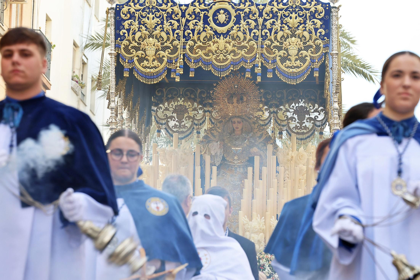 Martes Santo en Huelva: Imágenes de la Hermandad de La Lanzada
