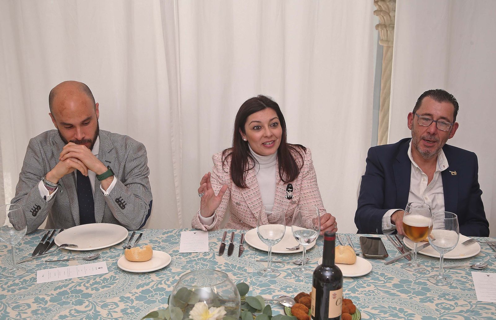 Fotos de la tertulia cofrade de Europa Sur en Algeciras 2023