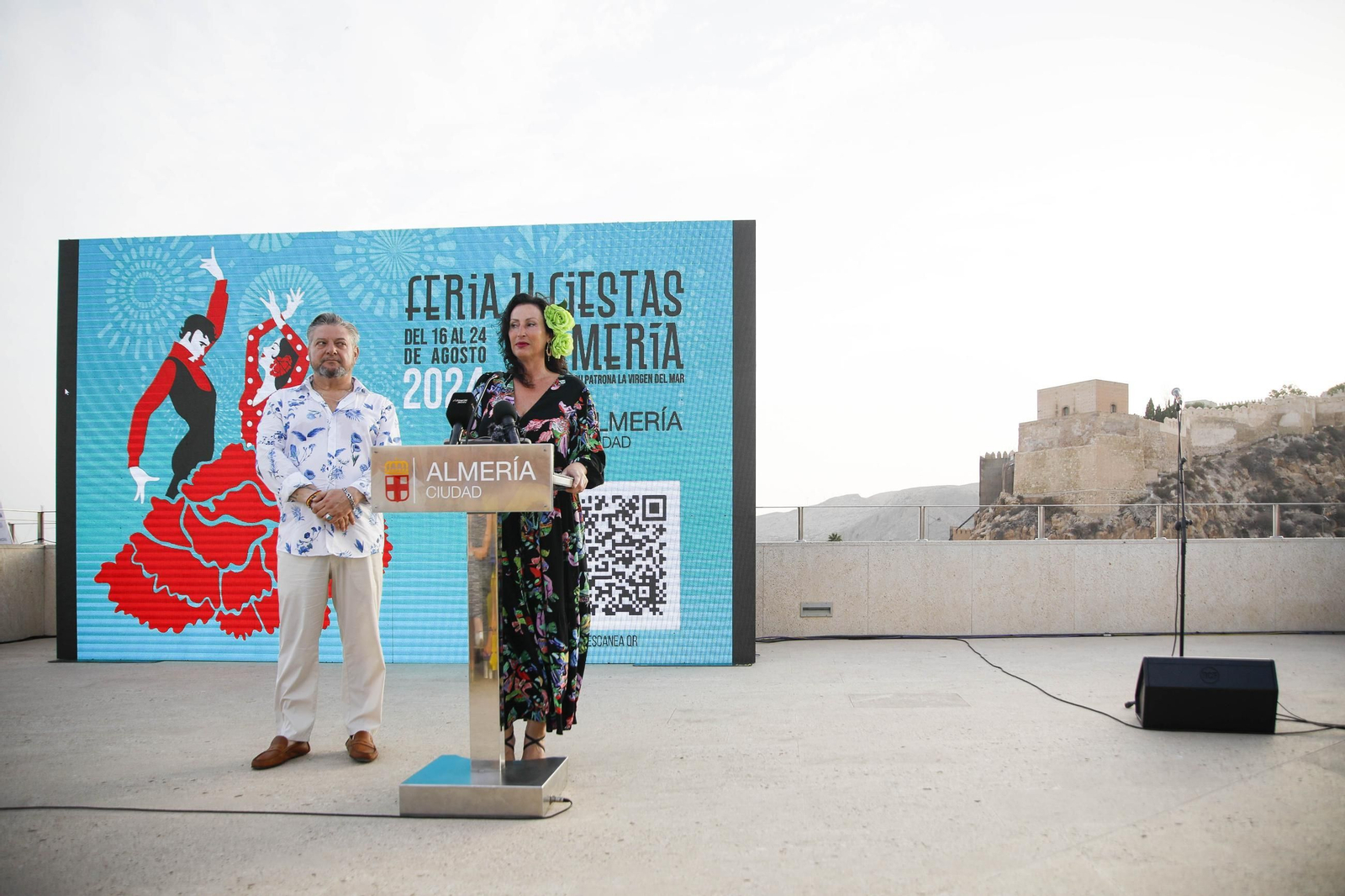 Presentación de la Feria de Almería 2024 en honor de la Virgen del Mar, en imágenes