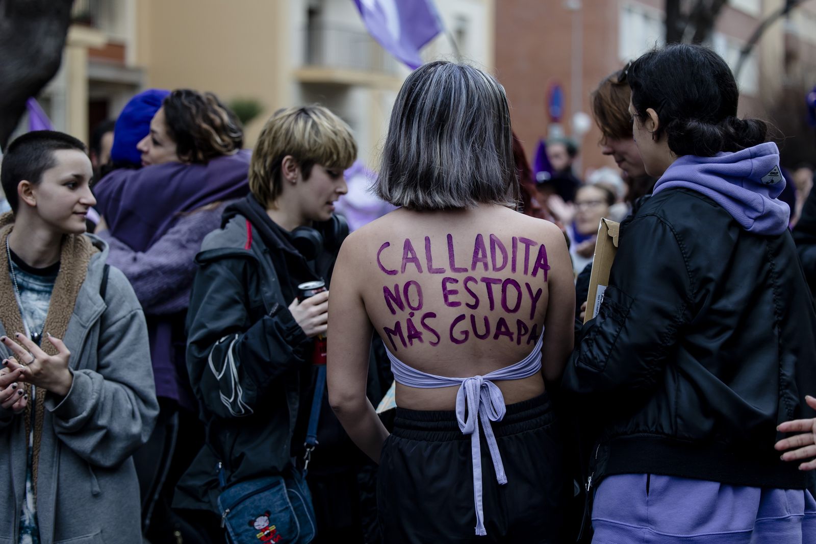 Las imágenes de la manifestación del 8M en Cádiz.