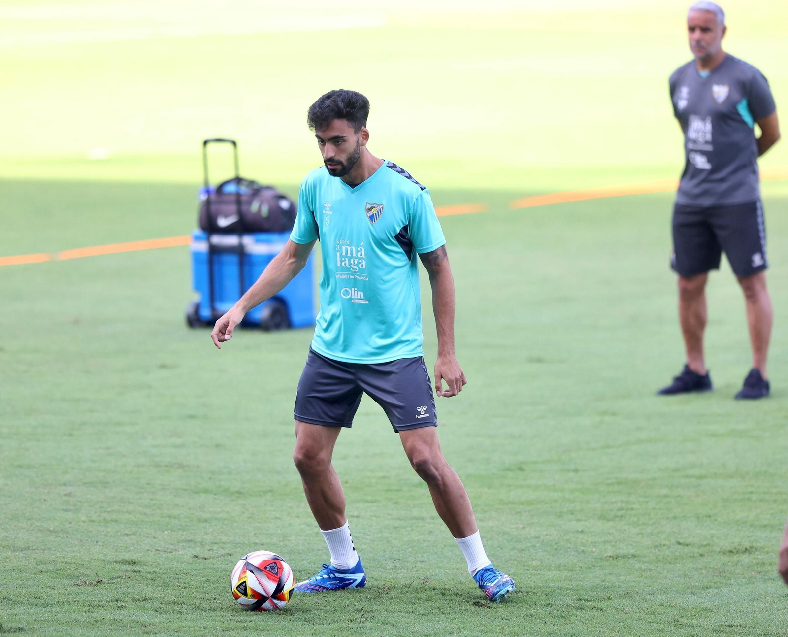 El paso de Sergio Pellicer por el Málaga CF, en fotos